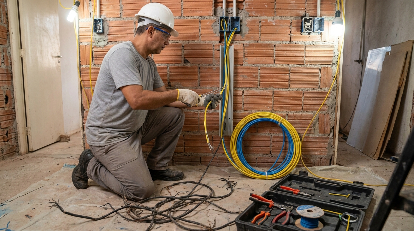 Adequação de Fiação em Diadema‑SP