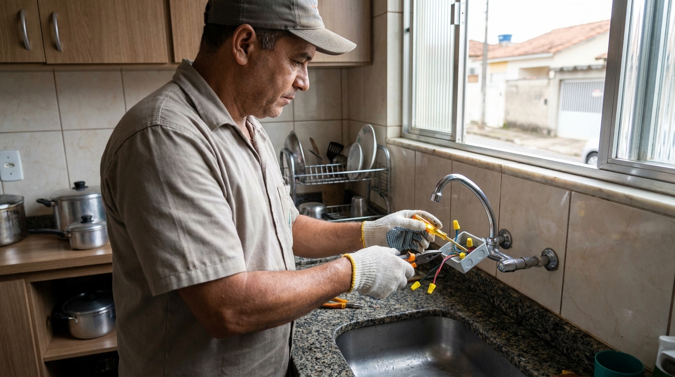 Adequação de Ponto Elétrico em Diadema‑SP