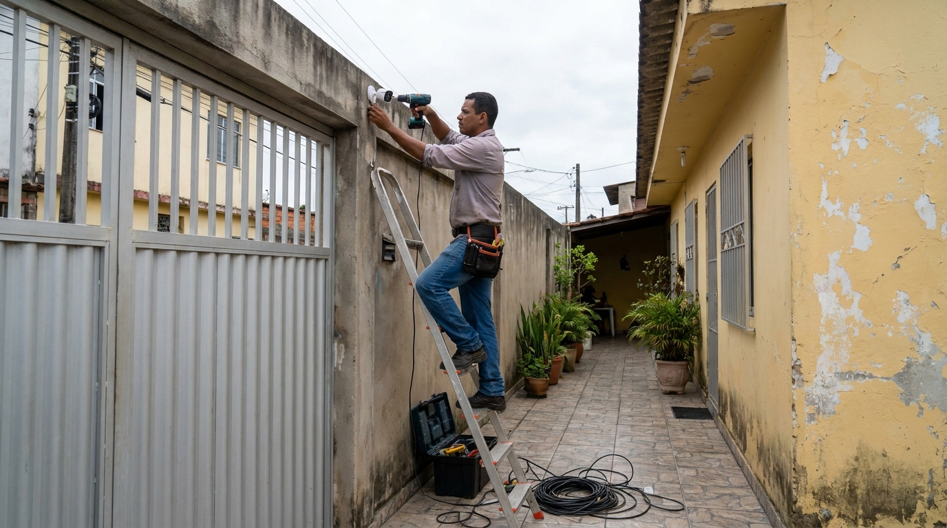 Passagem de Cabeamento em Diadema‑SP
